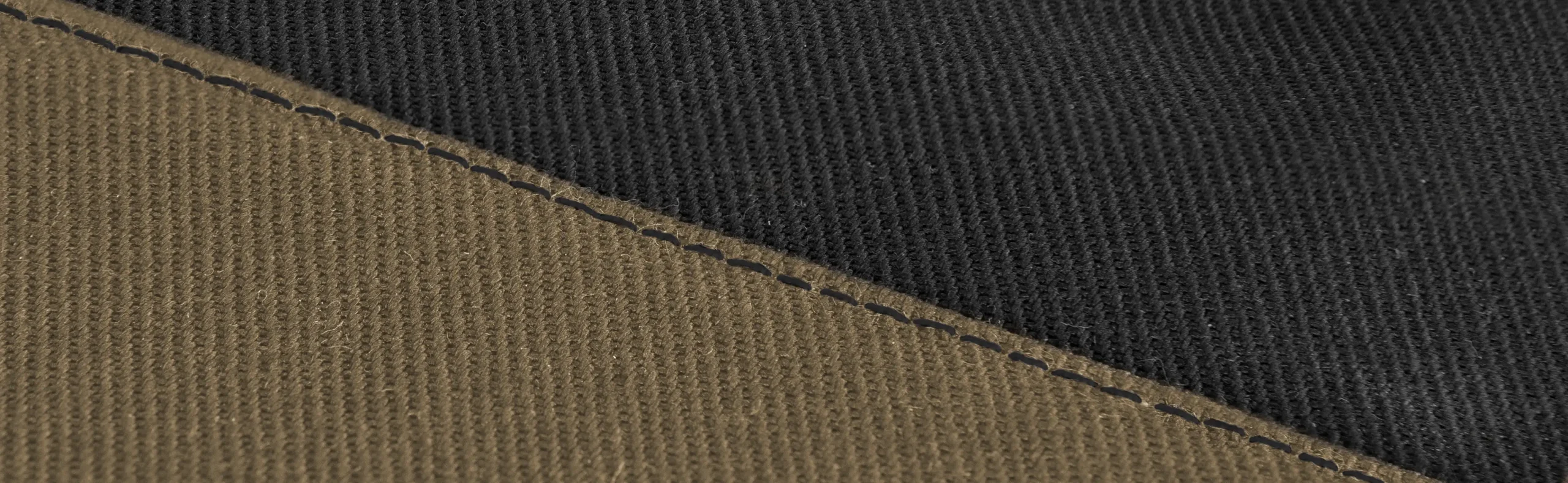 tissu-serge-kaki-gris-fonce
