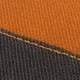 tissu-serge-orange-gris-fonce